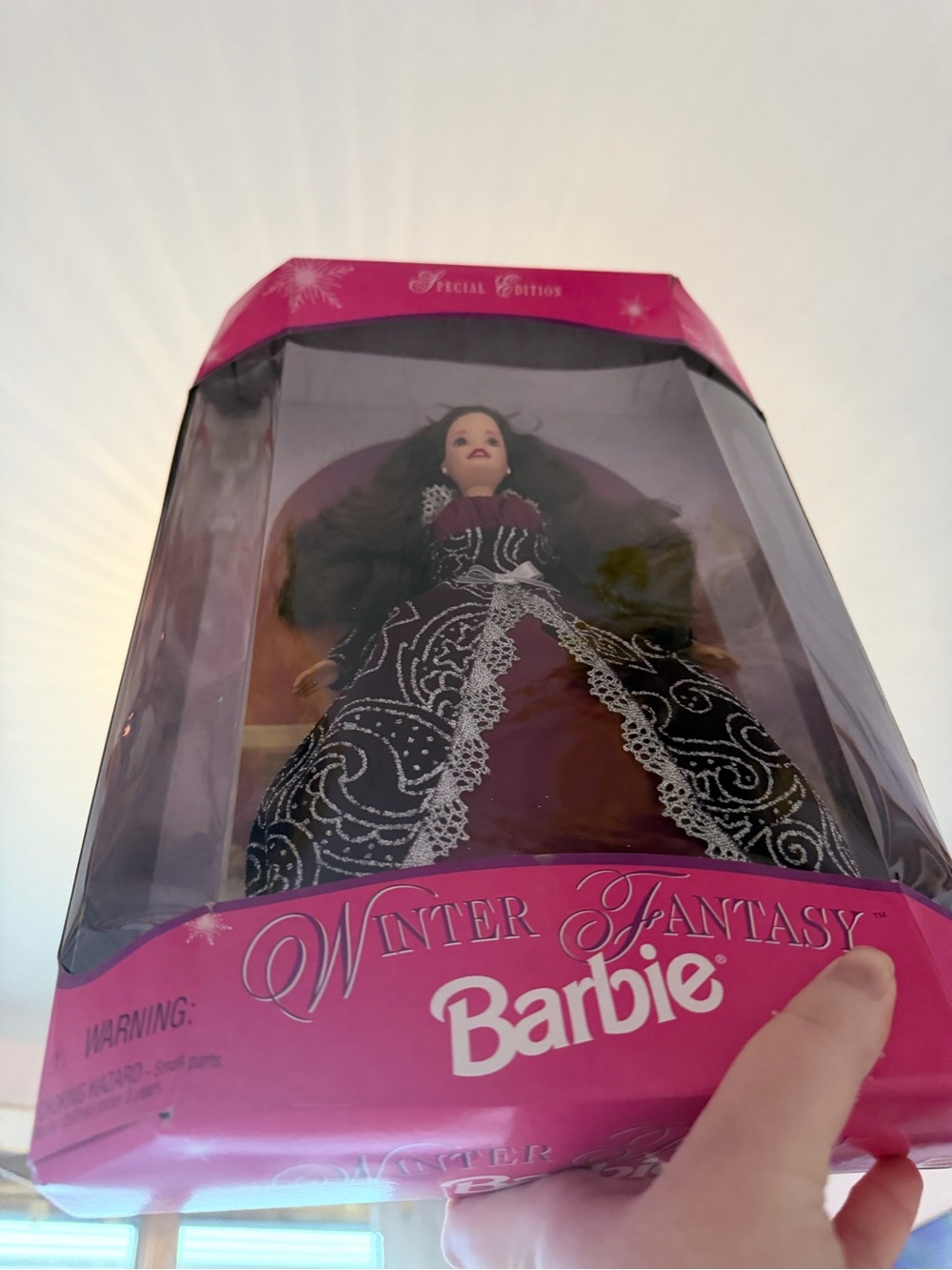 Barbie Black & Silver Holiday Gown Doll - Winter Fantasy Special Edition